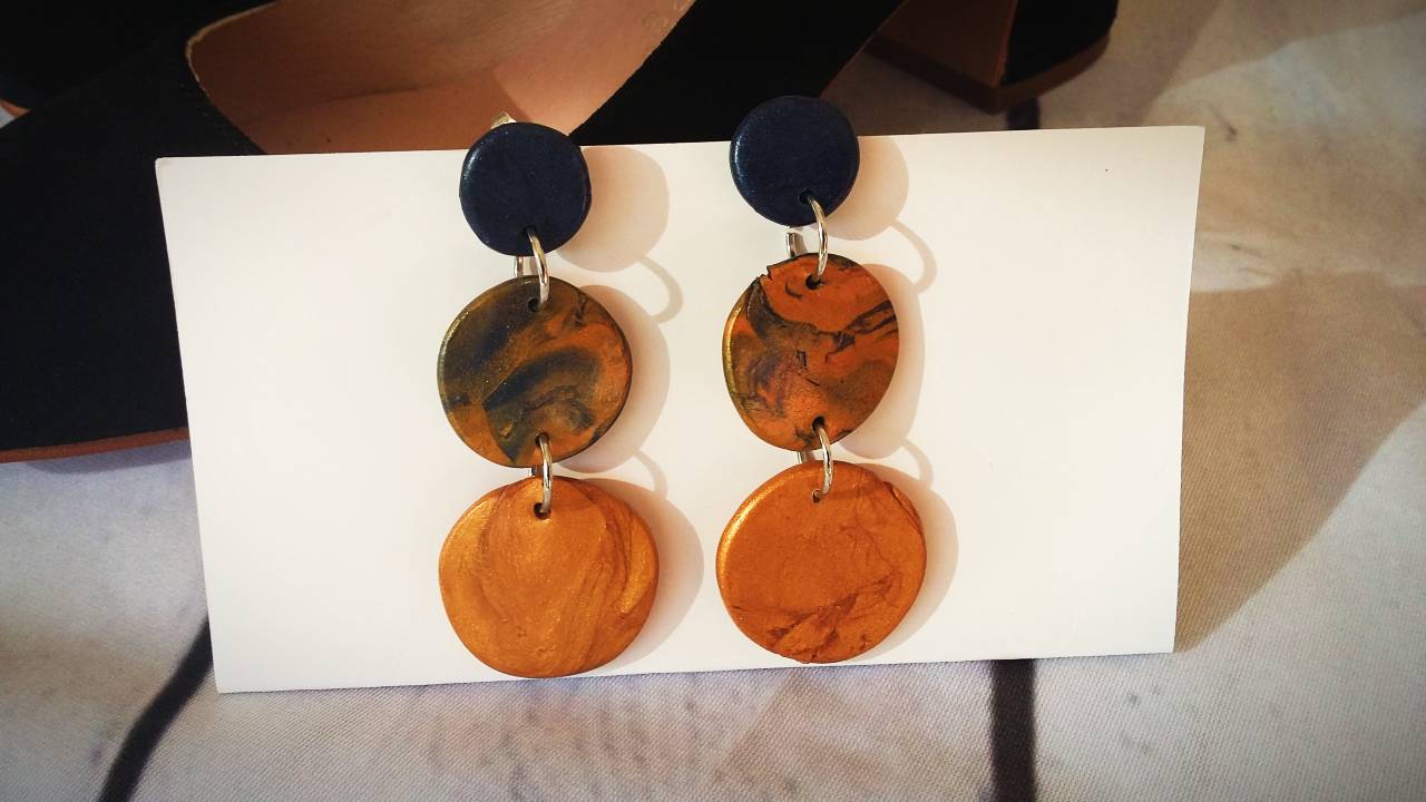 ohrringe aus fimo selber machen