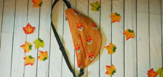 Crossbodybag schnell und einfach nähen - inkl. Schnittmuster